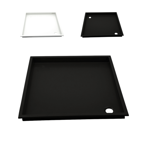 Receveur de douche Camper 60x60x5cm – aluminium