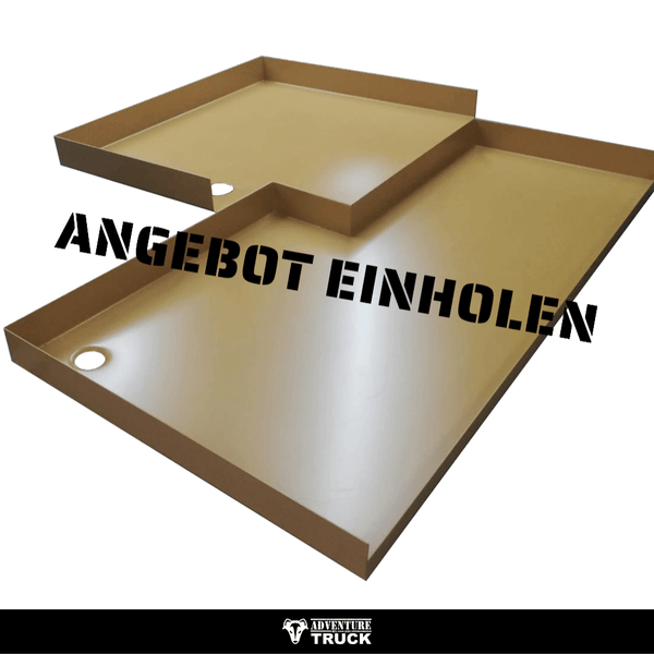 shower tray according to sketch