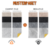 Camperfilz Musterpaket - versch. Materialien & Farben