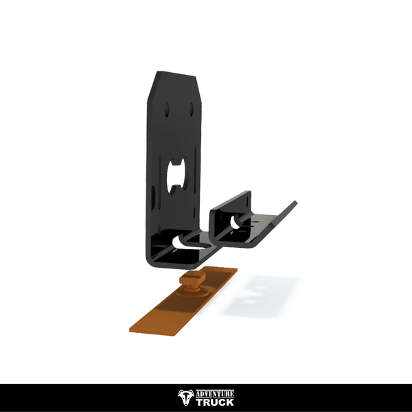 Mushroom head holder for roof rack attachment