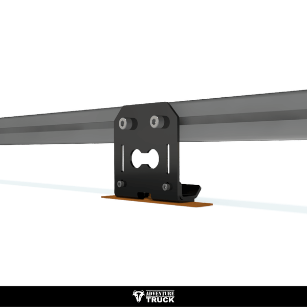 Mushroom head holder for roof rack attachment