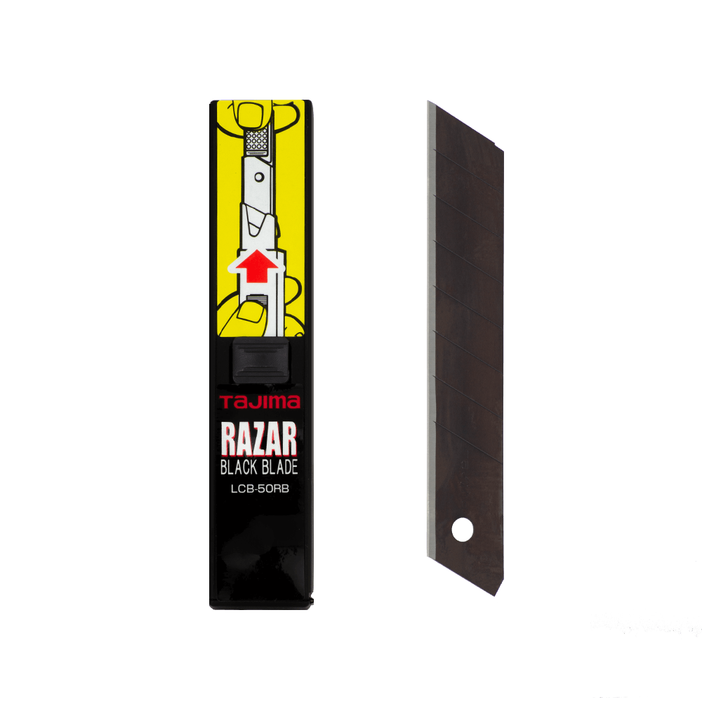 Tajima RAZAR BLACK BLADE Cutterklingen 18mm 10 St.